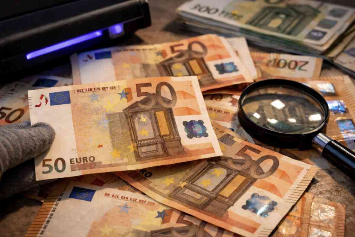 Non è raro che chi riceve il resto non si accorga di avere con sé una banconota contraffatta: la somiglianza con le originali